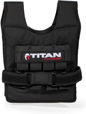 Titan Fitness Elite Adjustable 40 LB Weight Vest