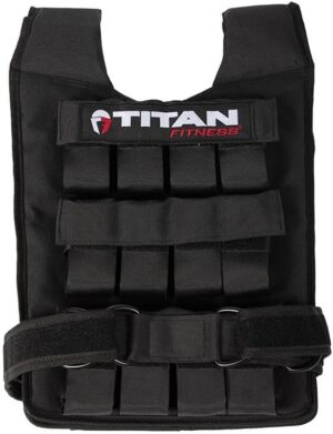 Titan Fitness Elite Series 60 LB Adjustable Weight Vest