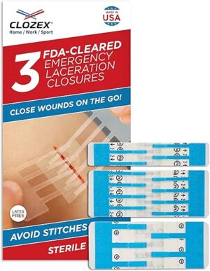 Clozex Emergency Laceration Closures – Repair Wounds