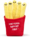 WHAT DO YOU MEME? Emotional Support Fries Plush Toy