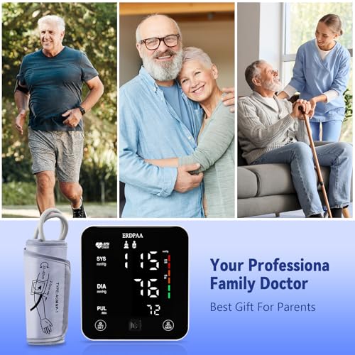 ERDPAA Smart Upper Arm Blood Pressure Monitor - Image 5