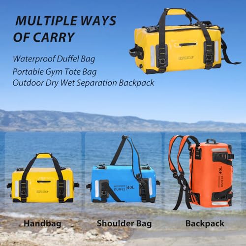 ESONE Waterproof Backpack For Kayaking And Travel - Image 3