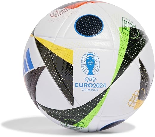 adidas Euro24 LGE Ball White/Black/Globlu 5