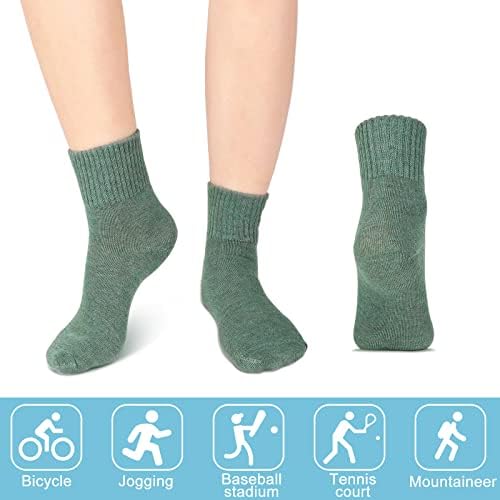 Eurzom 10 Pairs Elastic Ankle Cotton Socks - Image 4