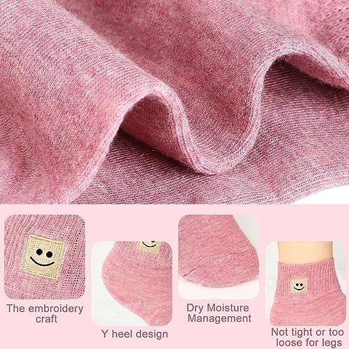 Eurzom 10 Pairs Elastic Ankle Cotton Socks - Image 5