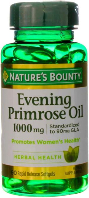 Nature's Bounty Evening Primrose Oil 1000 mg Softgels