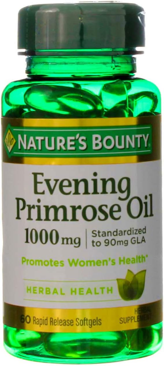 Nature's Bounty Evening Primrose Oil 1000 mg Softgels