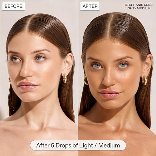 EVERYDAY HUMANS Glowing Self Tanning Drops, Fragrance Free - Image 3