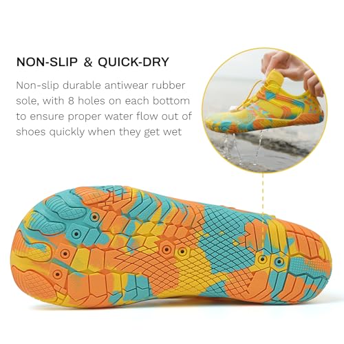 EWUHA Water Shoes Quick Dry Non-Slip Aqua - Image 4