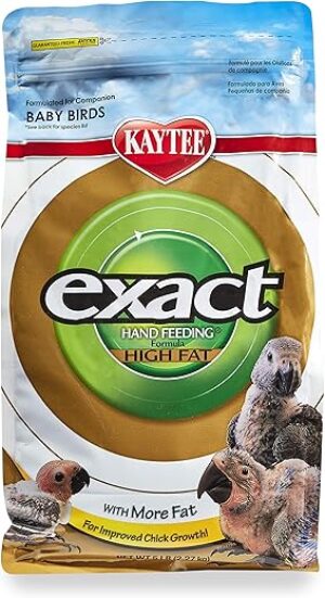 Kaytee Exact Hand Feeding High Fat Formula Bird Food, 5 Pound