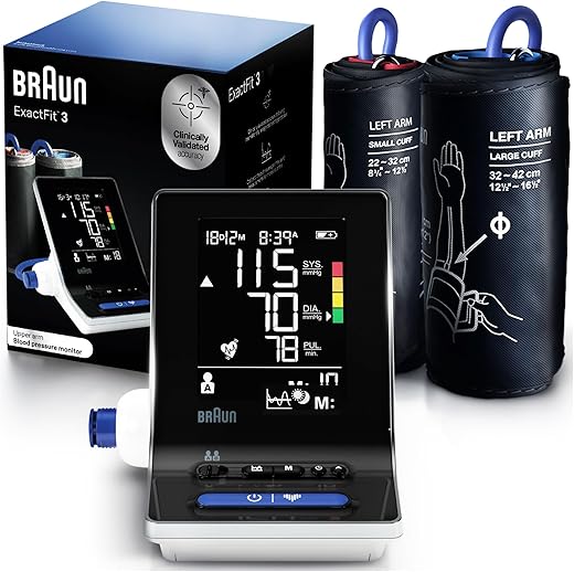 Braun ExactFit 3 Blood Pressure Monitor