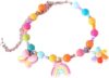 leasote Exquisite Adjustable Rainbow Cat Necklace