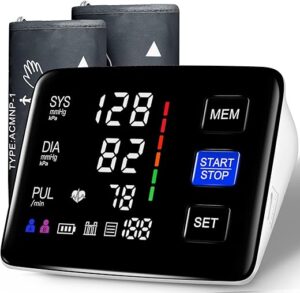 LIVAROCI Extra Large Blood Pressure Monitor, LED Screen