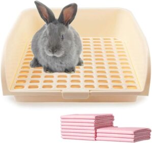 Amakunft Extra Large Rabbit Litter Box