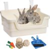 Coloch Extra Large Rabbit Litter Box Trainer