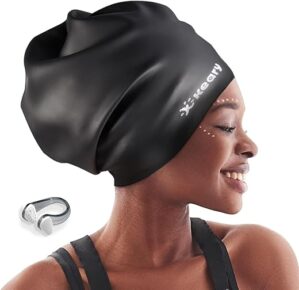 Keary Extra Large Swim Cap For Braids