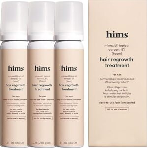 HIMS & HERS Extra Strength Hair Regrowth Treatment Foam