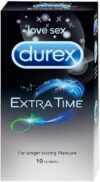 Durex Extra Time Condoms For Extended Pleasure (10s)
