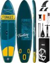 FUNKEE Extra Wide Inflatable Stand Up Paddle Board