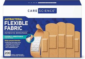 Care Science Fabric Adhesive Bandages, 200 Ct Assorted