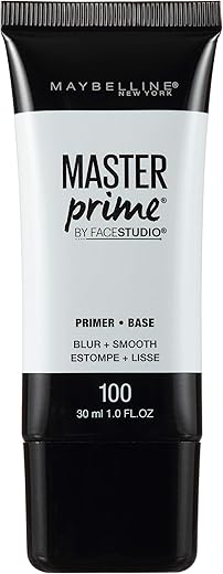 MAYBELLINE Face Studio Master Prime Primer, Blur + Smooth