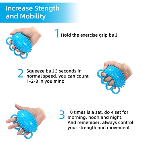 Fanwer Hand Exercise Ball Finger Therapy - Image 5