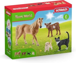 Schleich Farm Animal Figurine Starter Playset