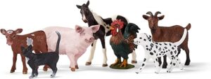 Schleich Farm World 7-Piece Animal Gift Set
