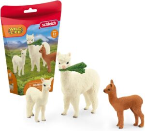 Schleich Farm World Alpaca 4-Piece Playset