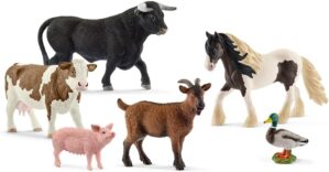 Schleich Farm World Animal Figurine Playset