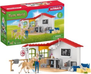 Schleich Farm World Veterinarian Kit for Kids
