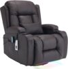 URRED Faux Leather Power Recliner Chair