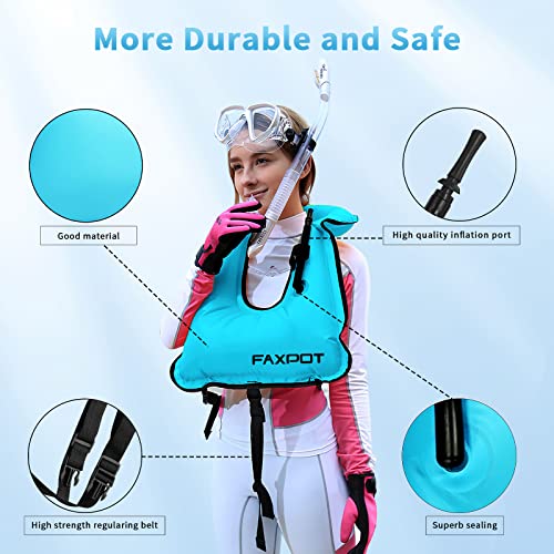 Faxpot Inflatable Snorkeling Vest For Adults - Image 3