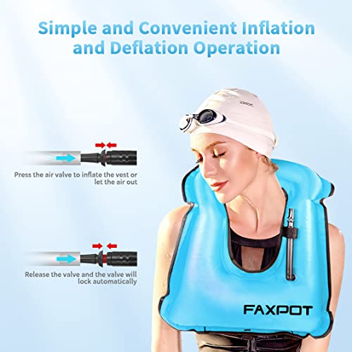 Faxpot Inflatable Snorkeling Vest For Adults - Image 4