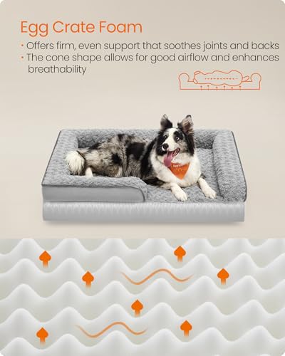 Feandrea Orthopaedic Dog Bed, Waterproof, UPGW252G01 - Image 3