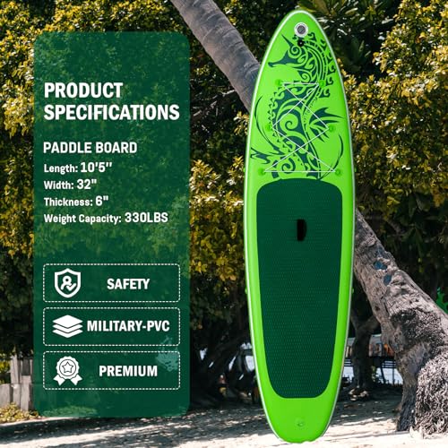 FEATH-R-LITE Inflatable Paddle Board Ultra Light Paddleboard - Image 2