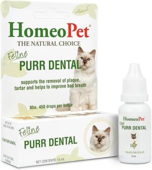 HomeoPet Feline Purr Dental Care, 15ml