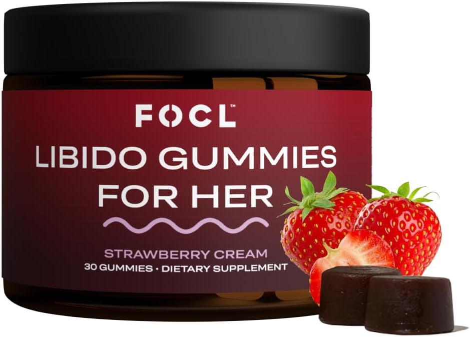 FOCL Female Libido Booster Gummies - Strawberry Cream
