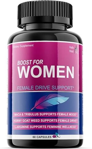 Helix Heal Female Libido Booster Supplements with Maca Root
