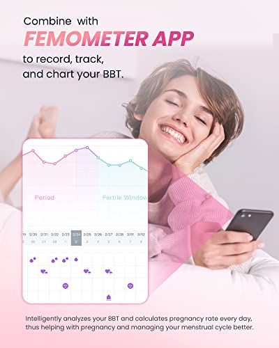 femometer Forehead, Oral & BBT Thermometer - Image 3