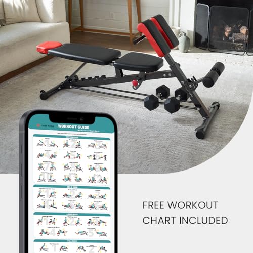 FF Finer Form Multi-Functional FID Weight Bench for Workout - Image 5