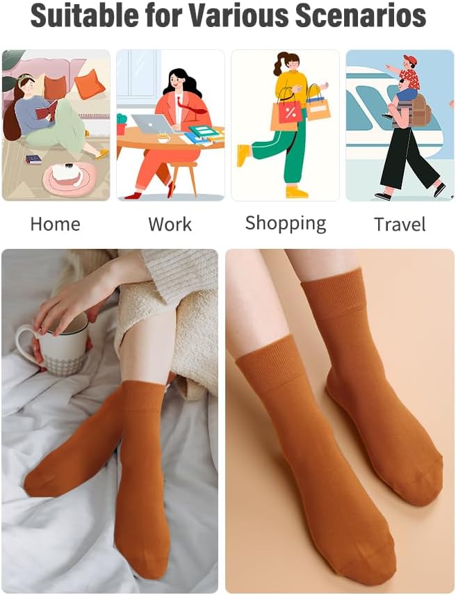 FGZ Women Thin Cotton Bootie Socks - Image 4
