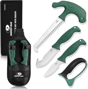 Mossy Oak Field Dressing Kit, 4 Pcs Hunting Set