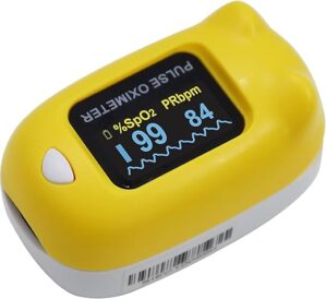 CONTEC Fingertip Pulse Oximeter Oxygen Saturation Monitor