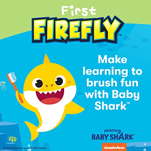 FIREFLY Baby Shark Light Up Toothbrush, Yellow - Image 3