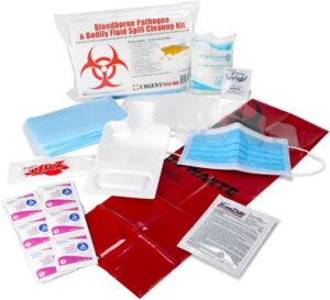 Urgent First Aid First Aid Bodily Fluid Clean Up Kit