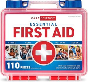 Care Science First Aid Kit, 110 Pieces