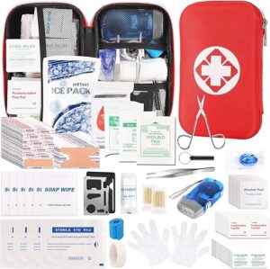 TUPUQI First Aid Kit, 300PCS Emergency Supplies