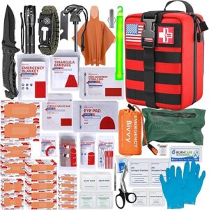 Homestockplus First Aid Kit Tactical Gear Set