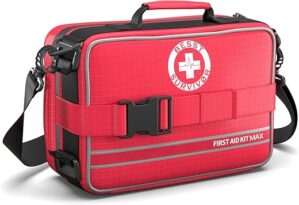 Besst Survivor First Aid Kits: Trauma Kits with Labeled Compartments